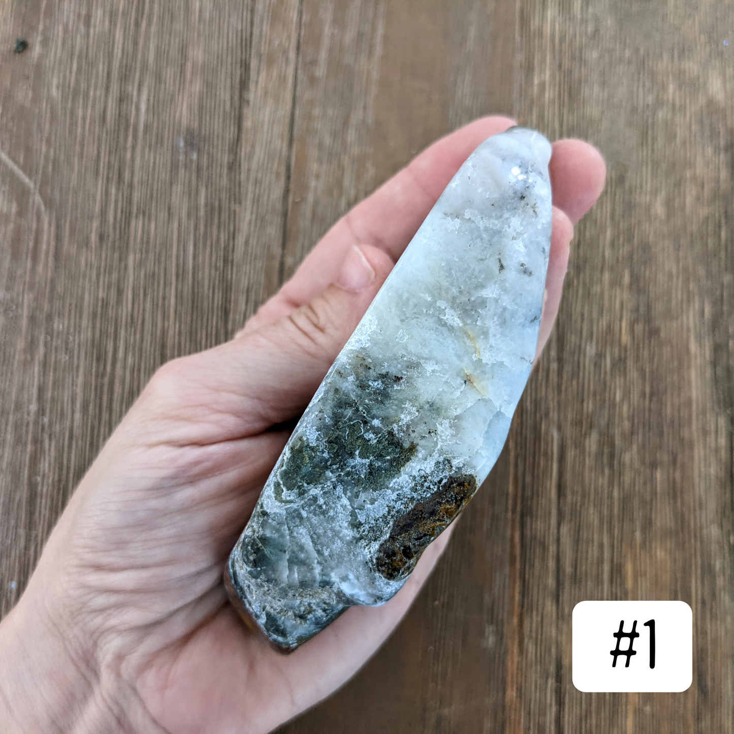 Apple Valley Seam Agate Chunk
