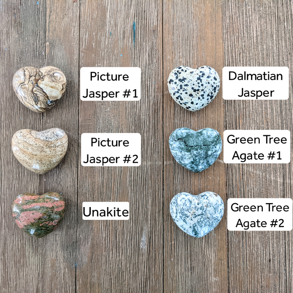 Gemstone Hearts