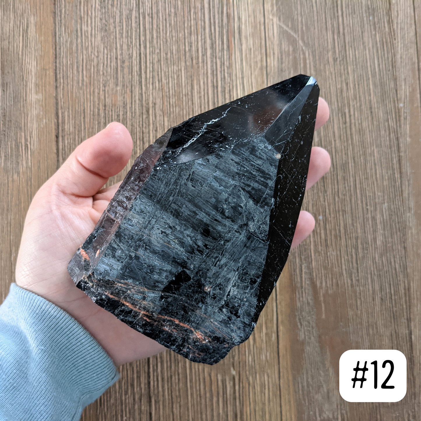 Black Tourmaline Point