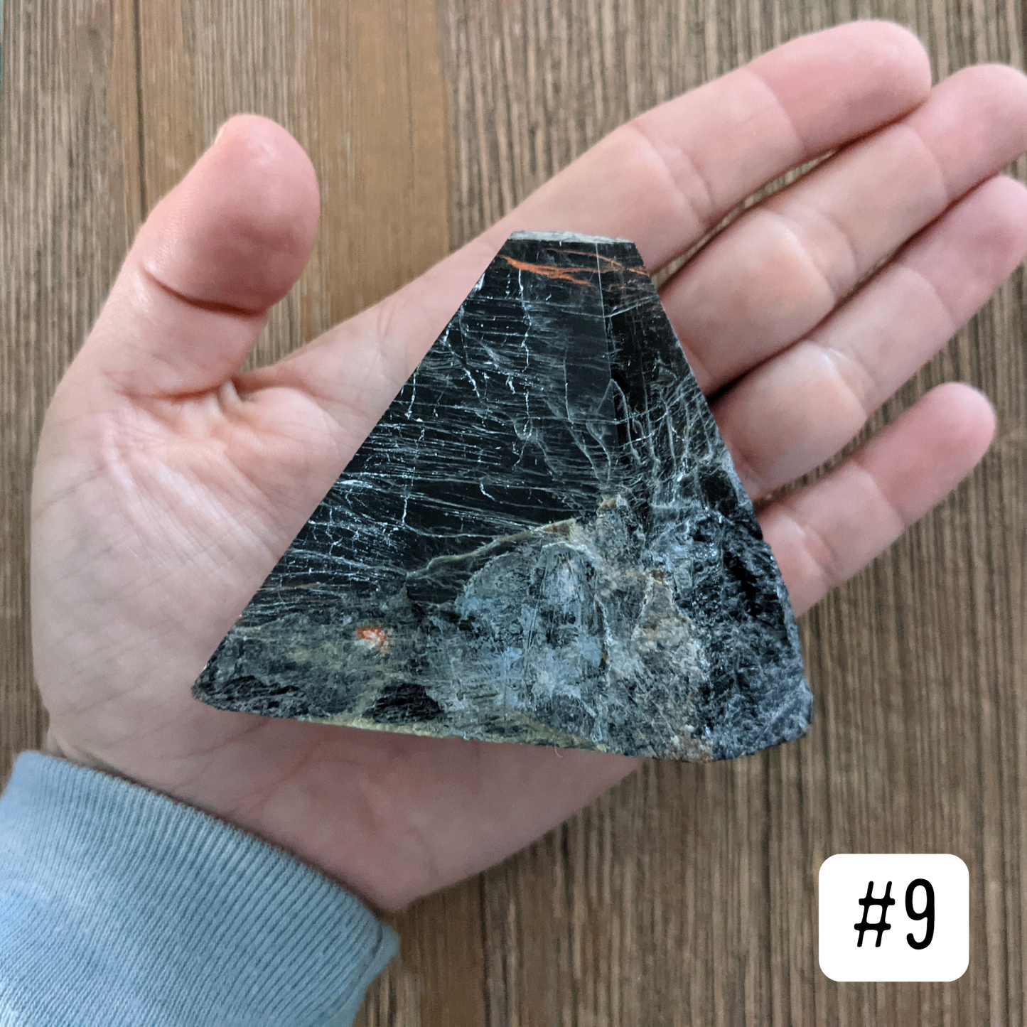 Black Tourmaline Point