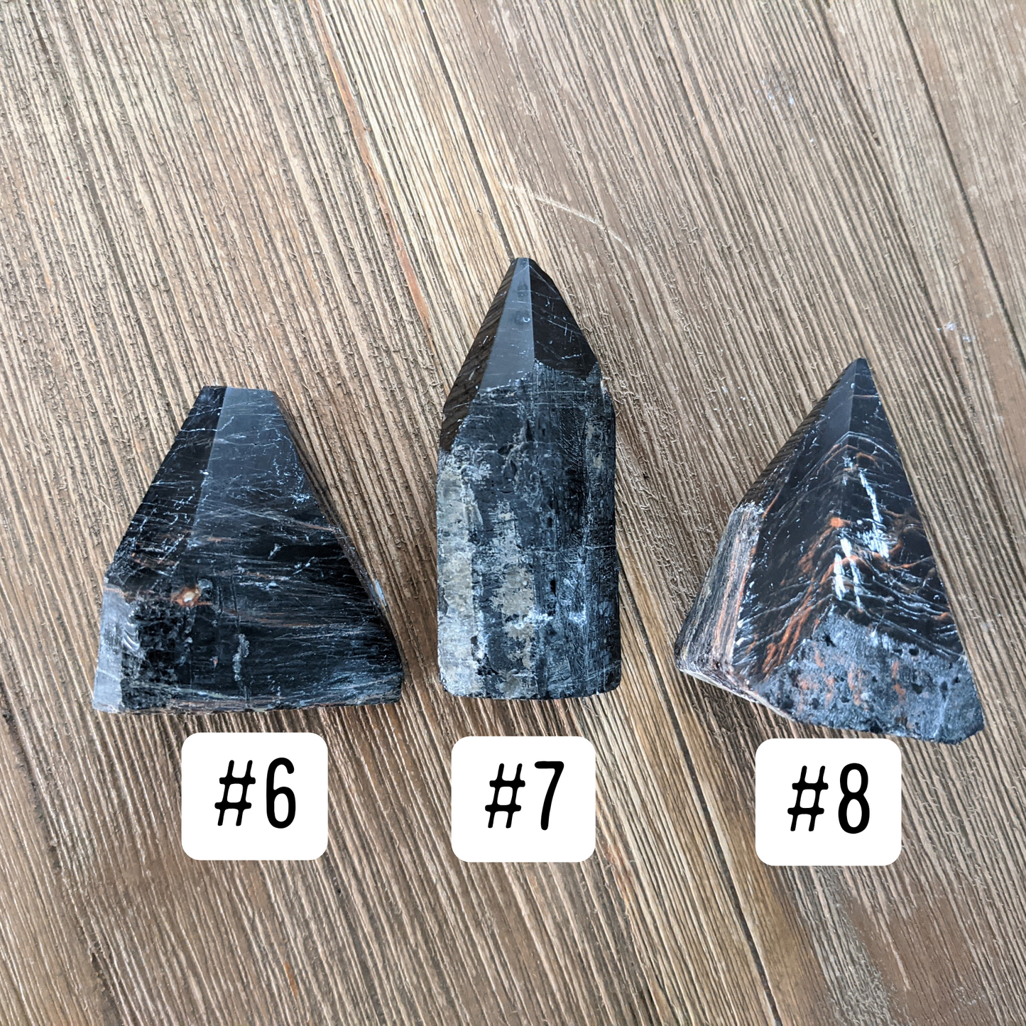 Black Tourmaline Point