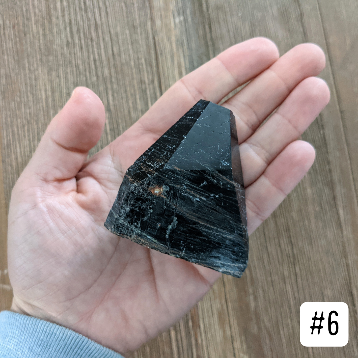 Black Tourmaline Point