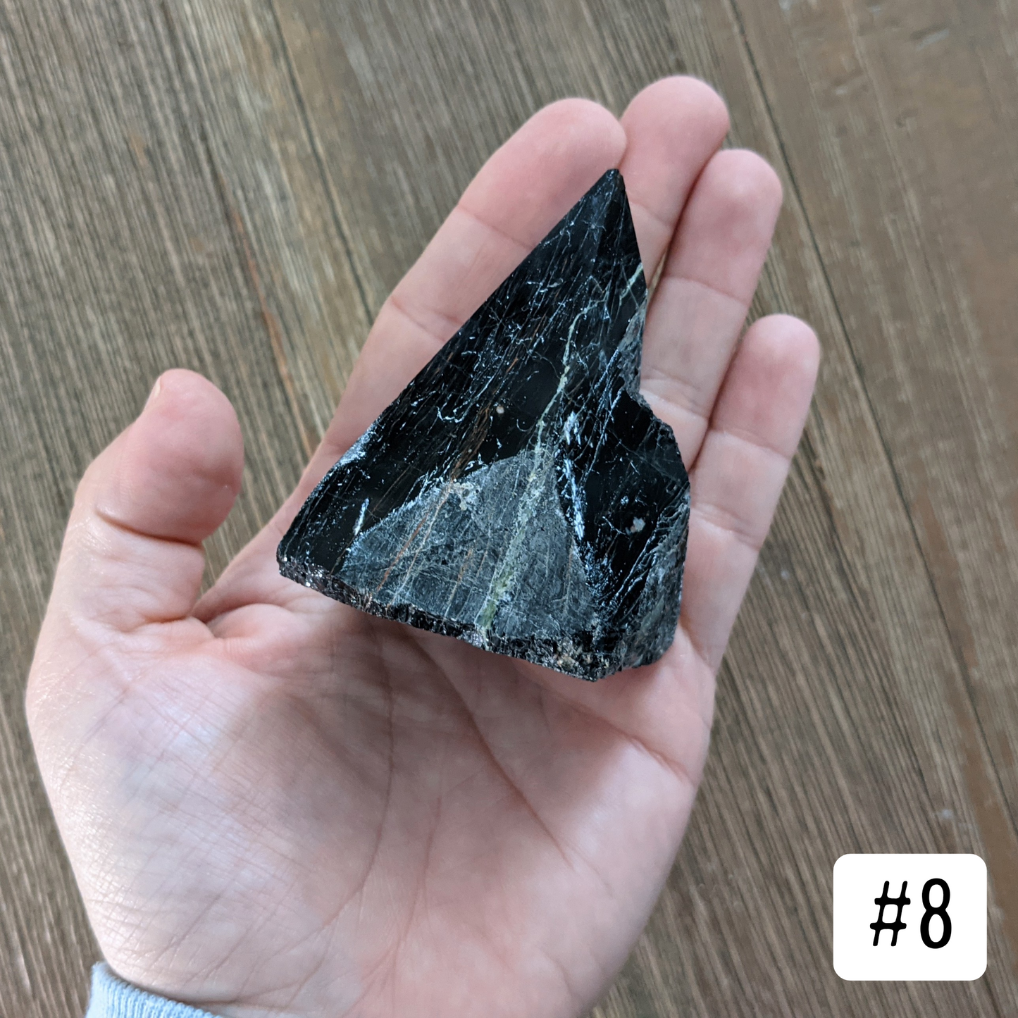 Black Tourmaline Point