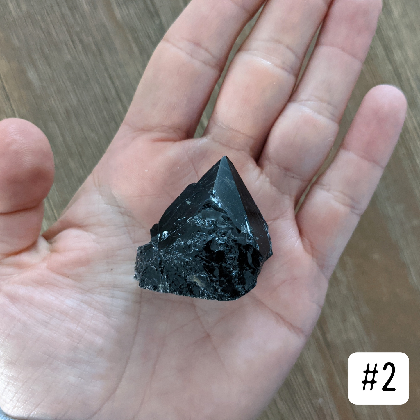Black Tourmaline Point