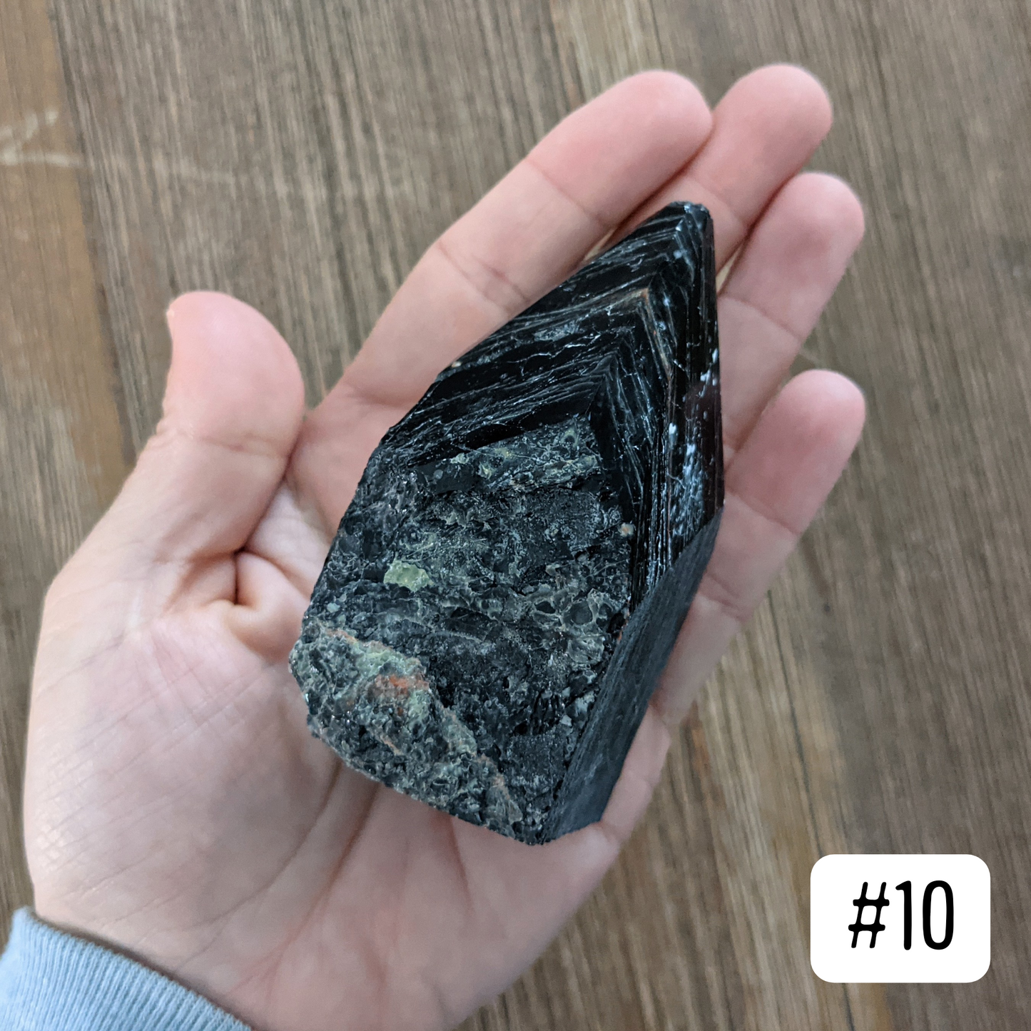 Black Tourmaline Point