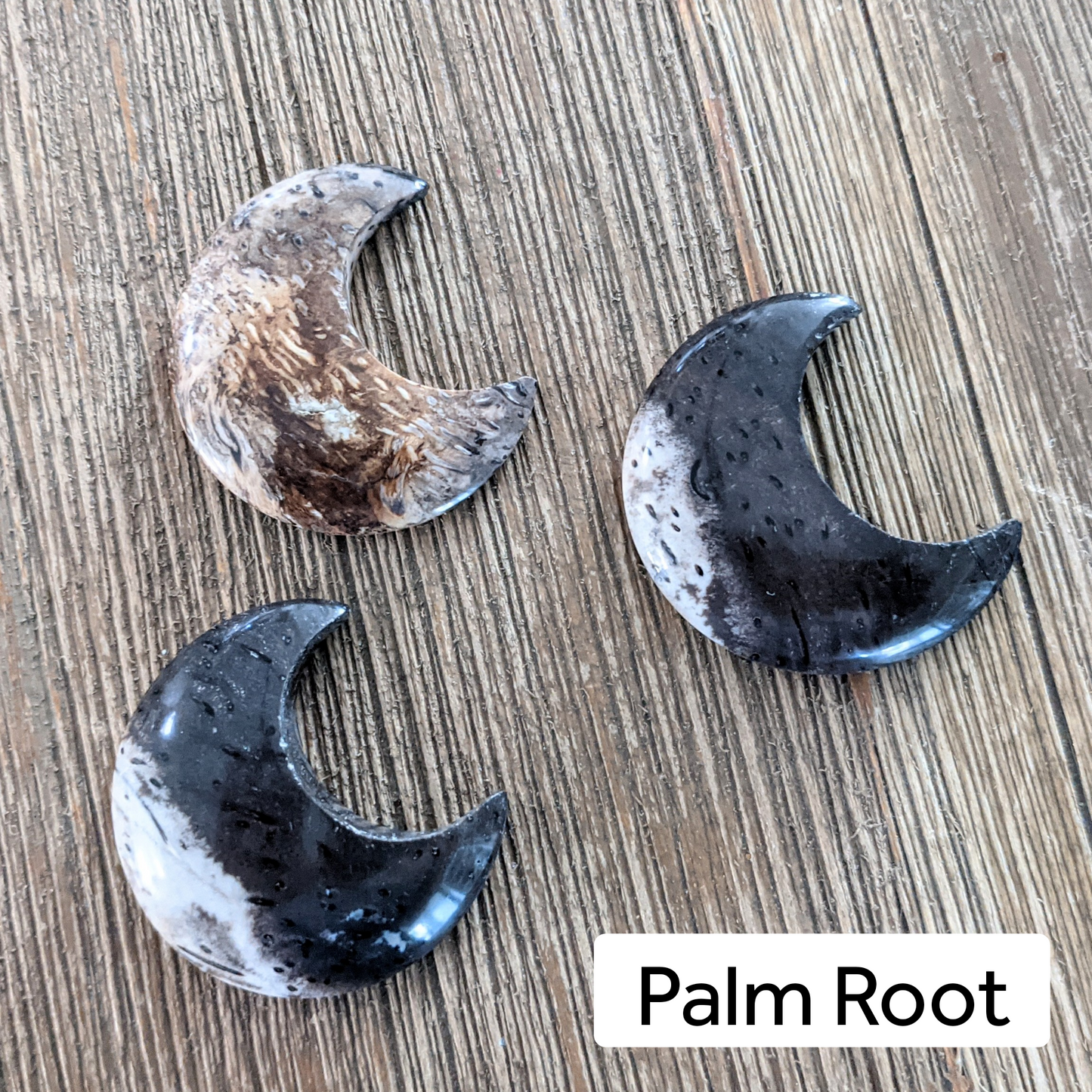 Gemstone Crescent Moon