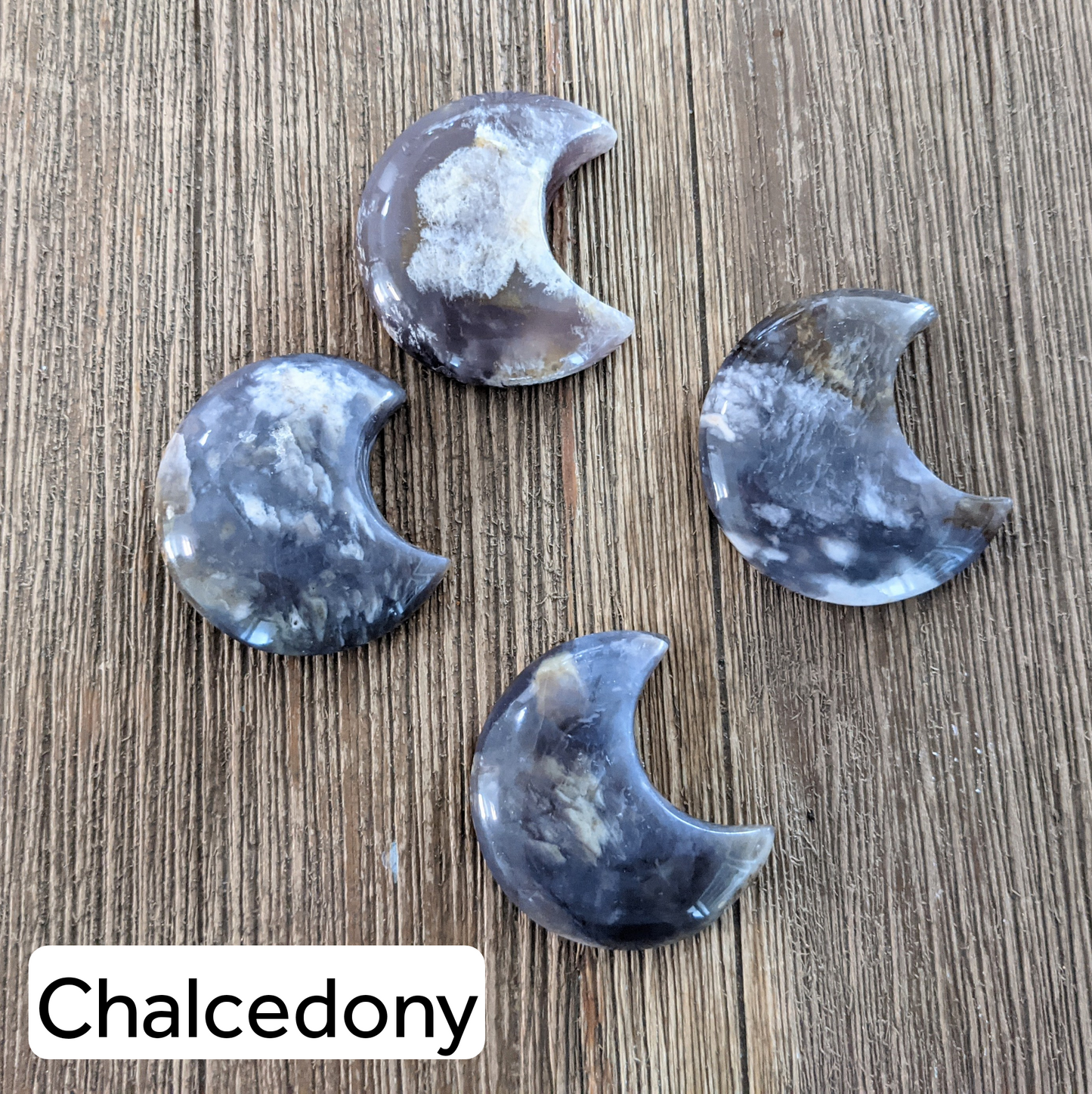 Gemstone Crescent Moon