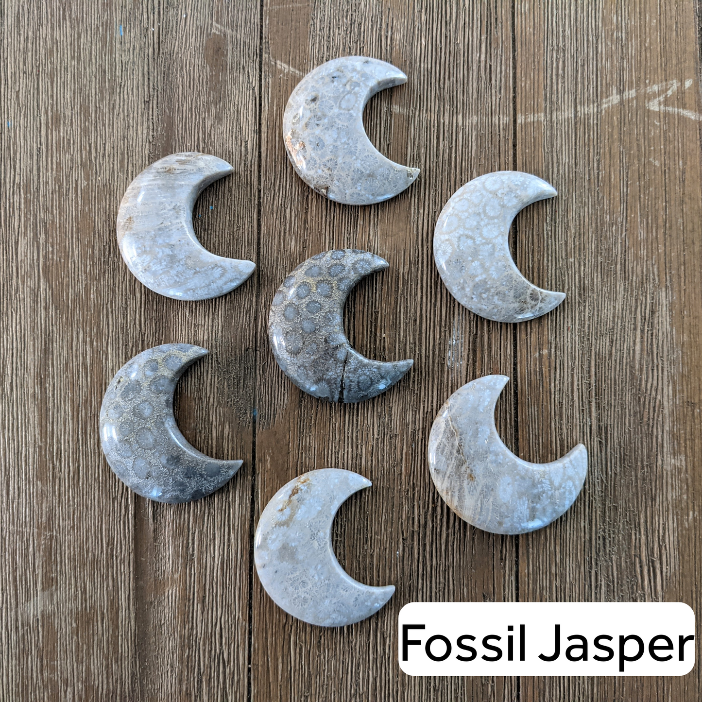 Gemstone Crescent Moon