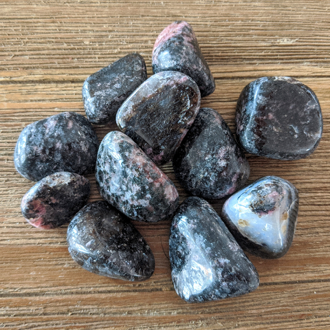 Tumbled Rhodonite