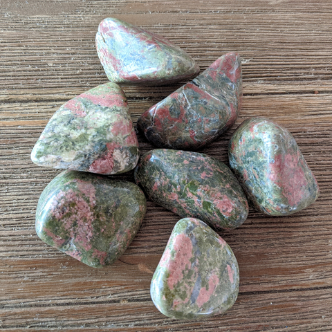 Tumbled Unakite