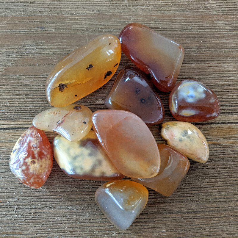 Tumbled Carnelian