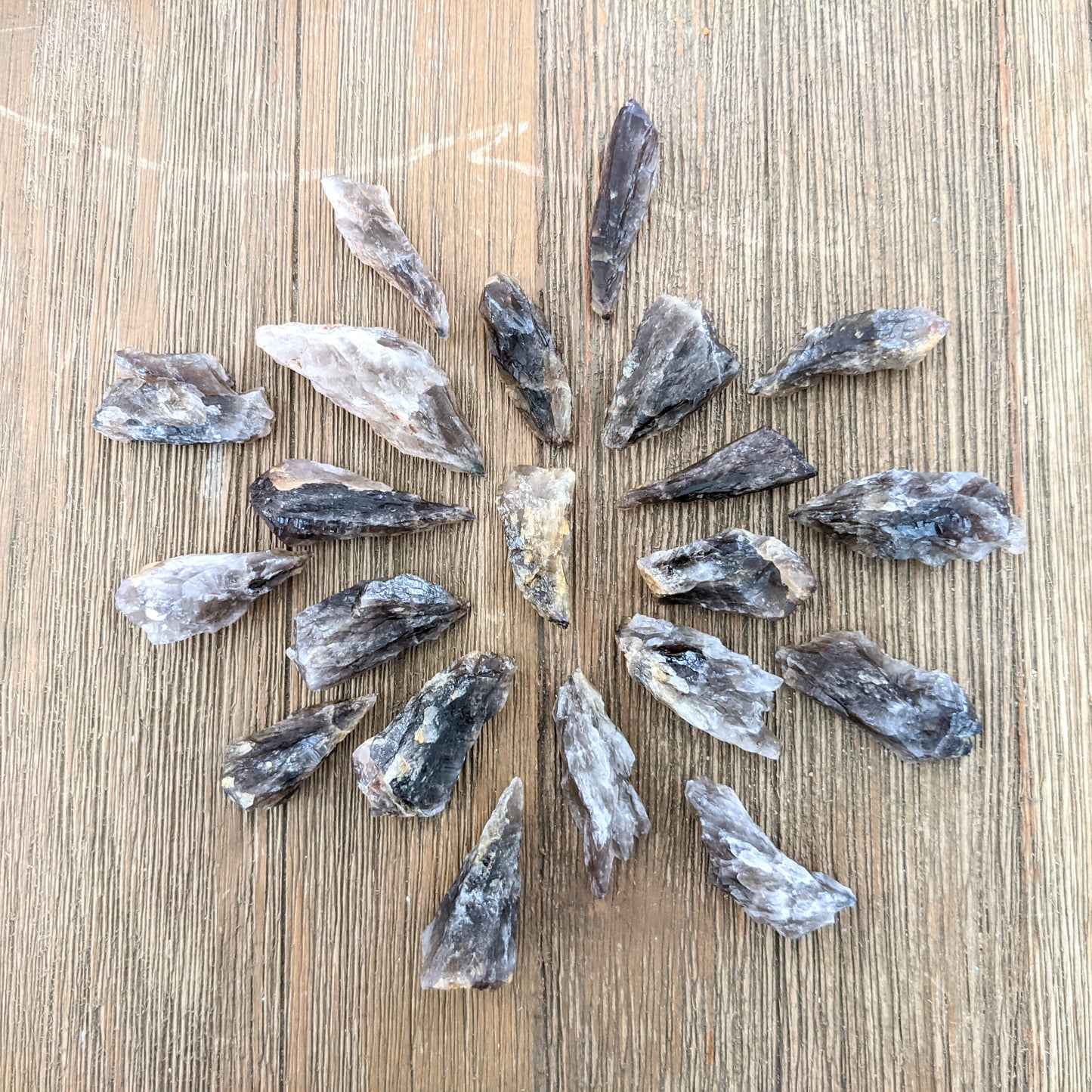 Super 7 Crystal Points - Medium