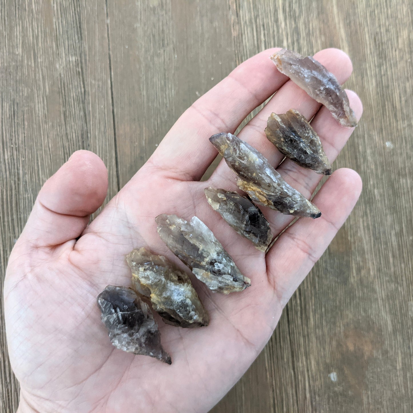 Super 7 Crystal Points - Small