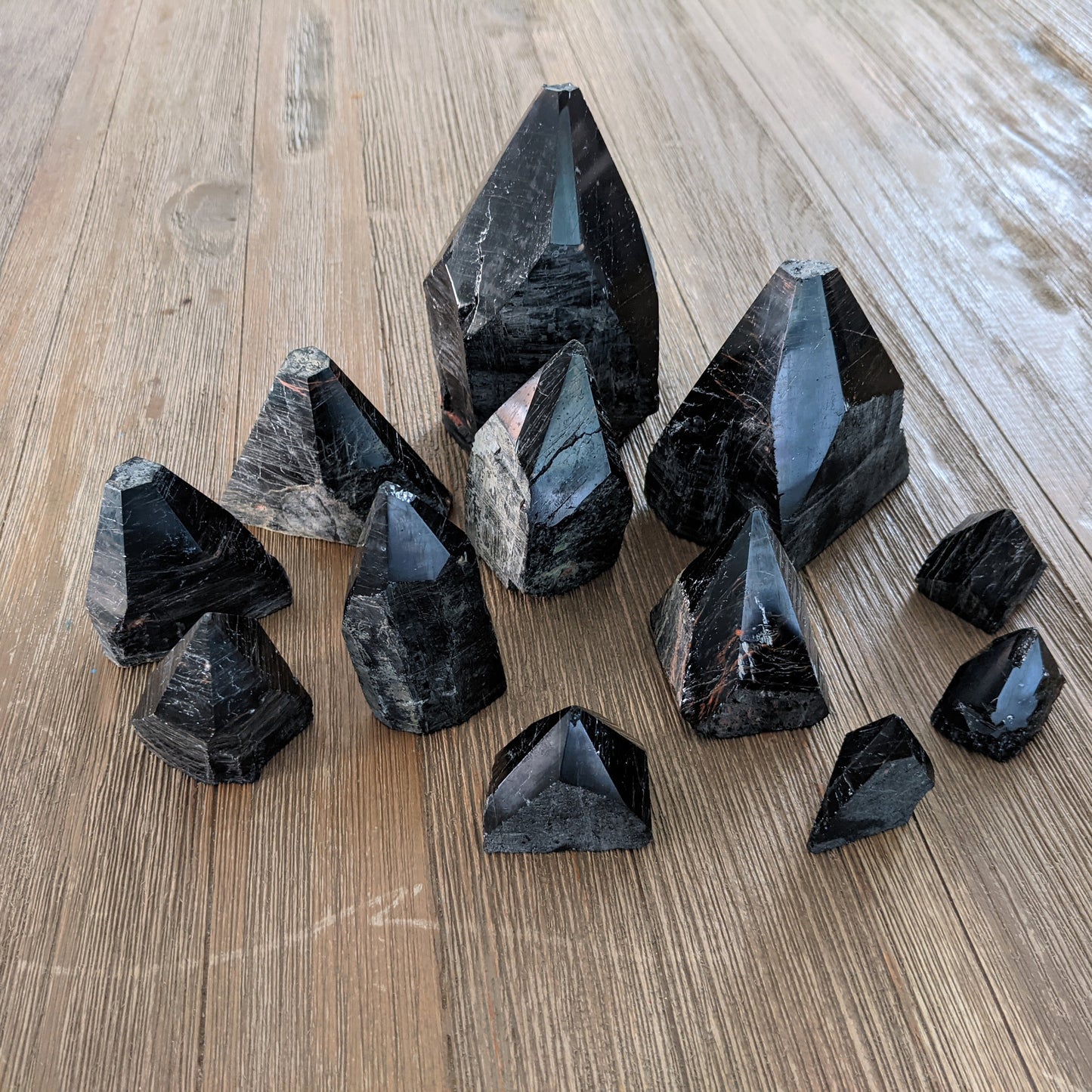 Black Tourmaline Point