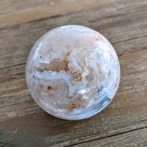 Pink Amethyst Sphere - 414 grams