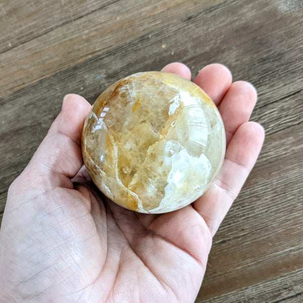 Golden Healer Quartz Sphere - 278 grams