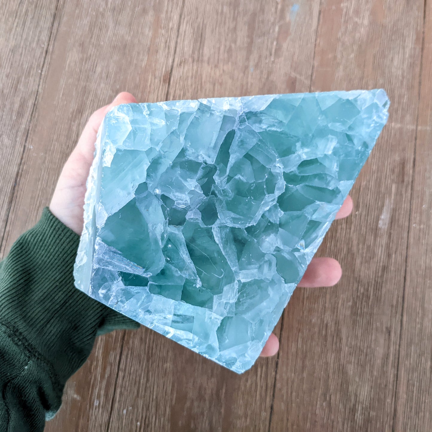 Fluorite Semi-Polished - 1.7 kg