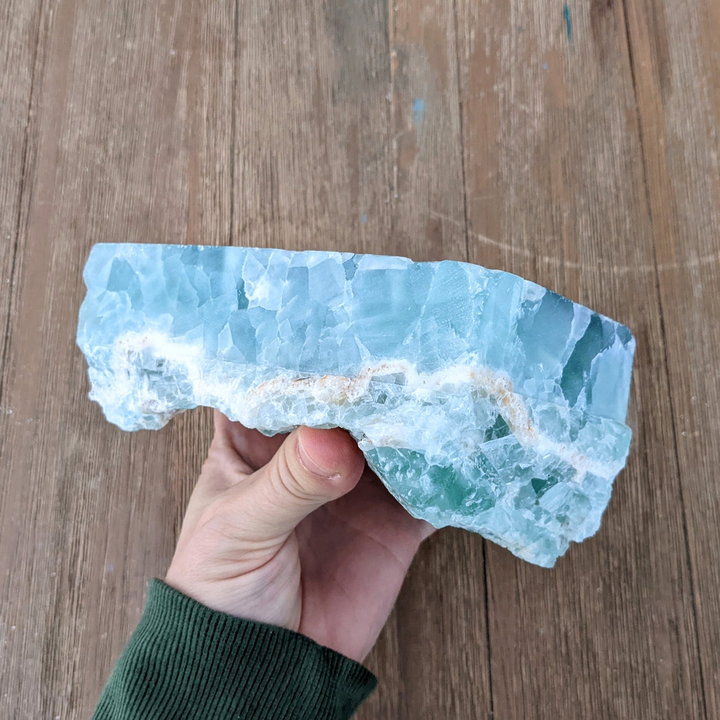 Fluorite Semi-Polished - 1.7 kg