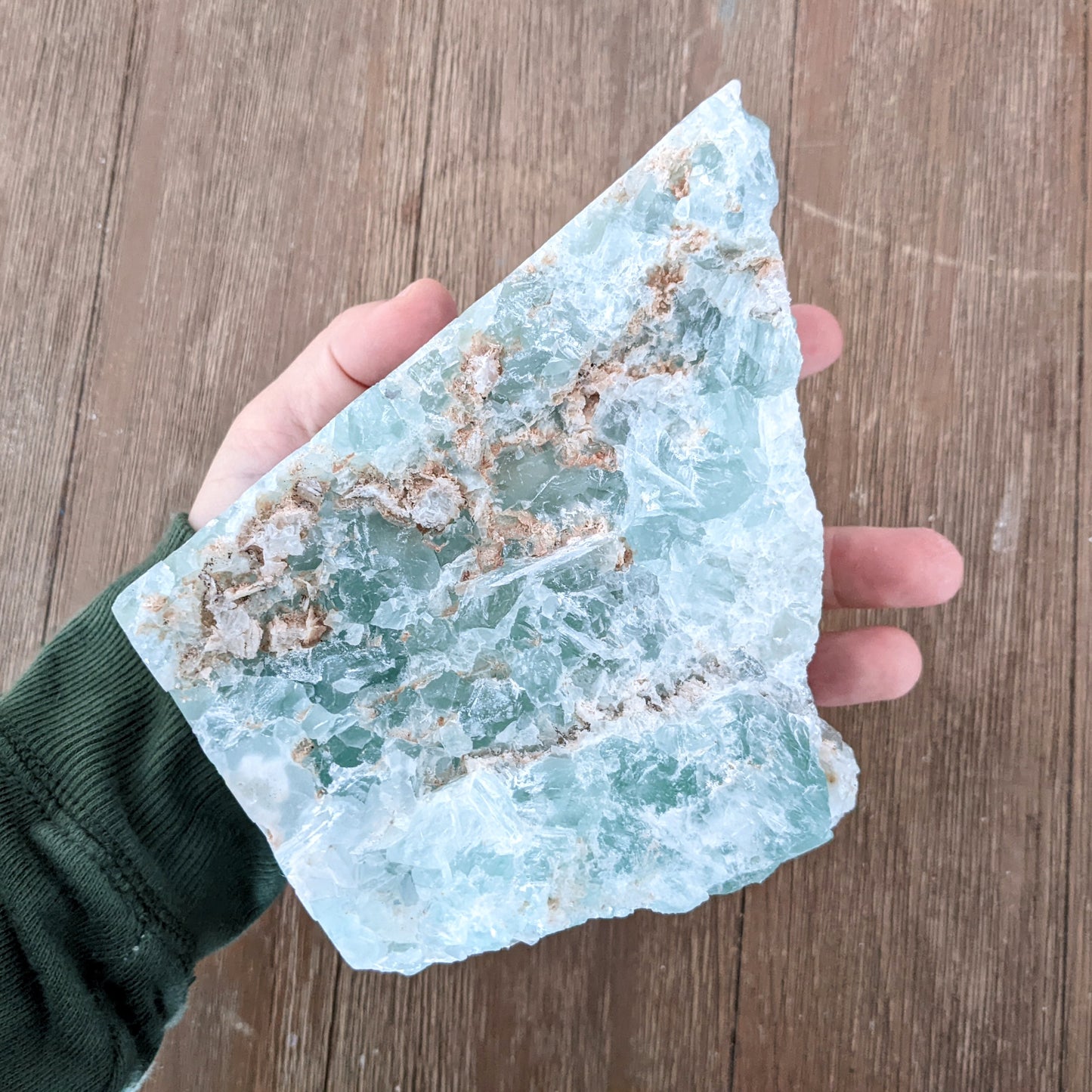 Fluorite Semi-Polished - 1.7 kg