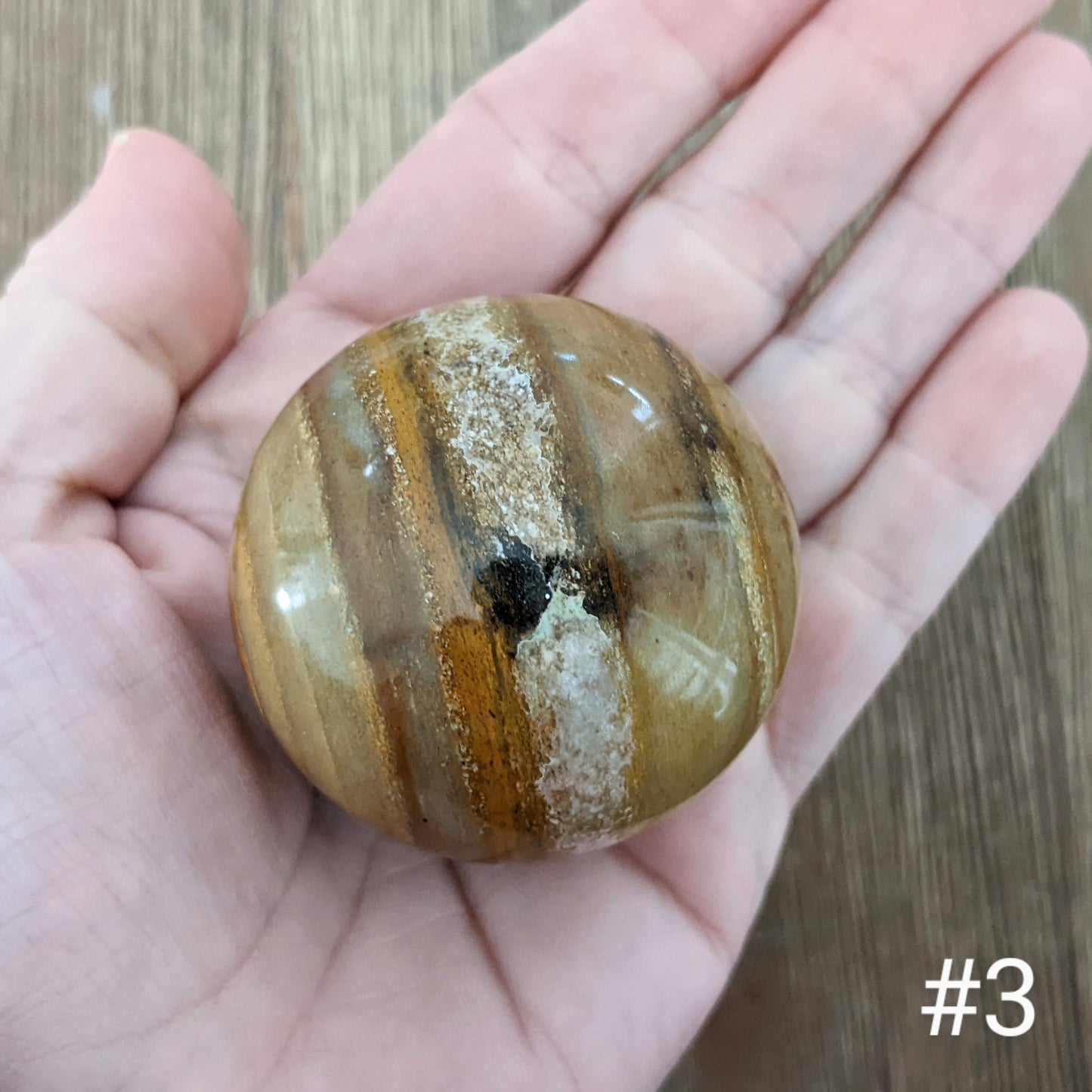 Yellow Quartz Spheres