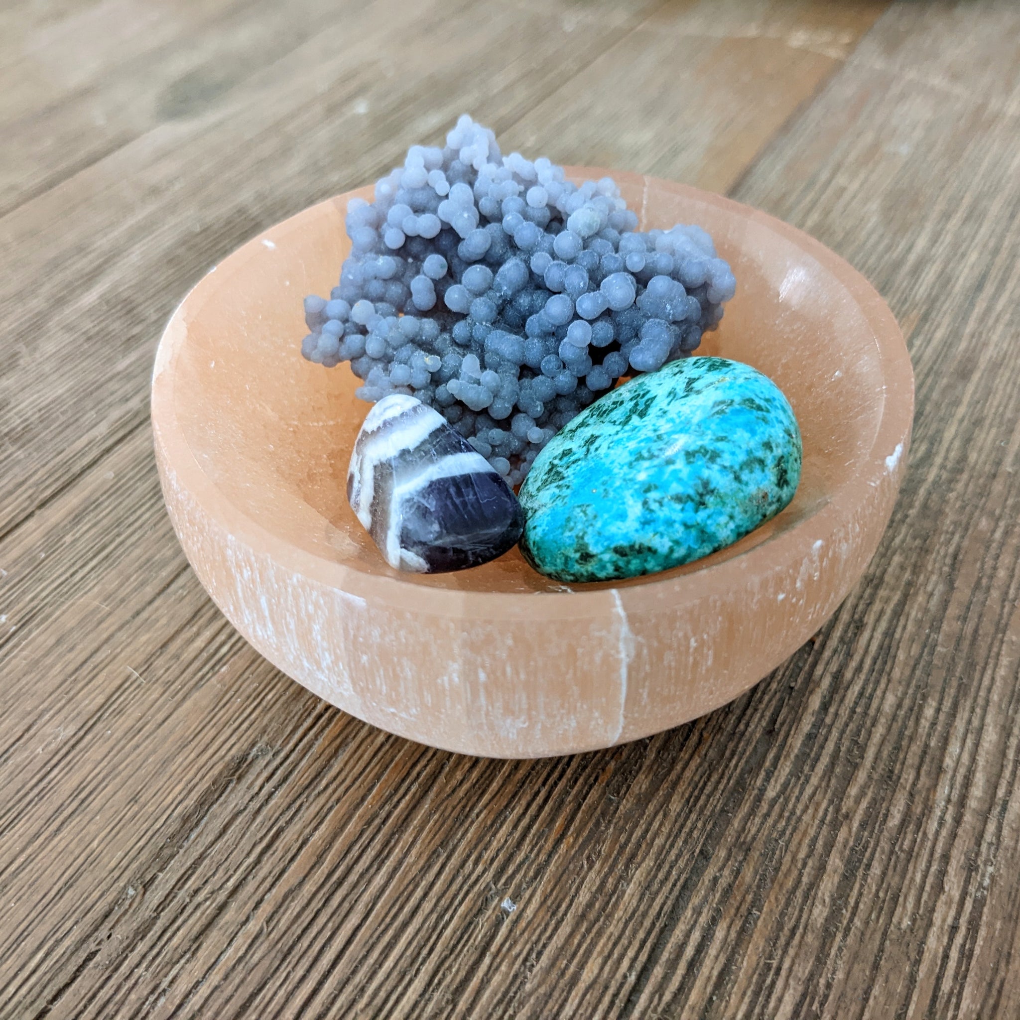 Orange Selenite Bowl