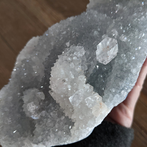 MM Quartz on Chalcedony