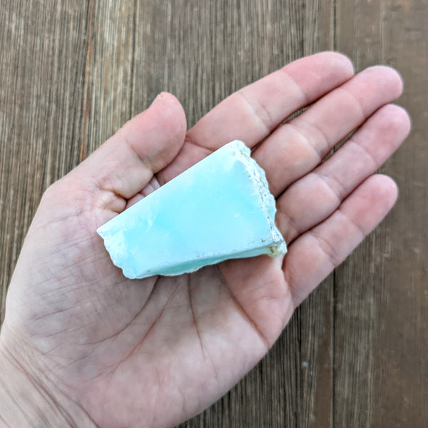 Chrysoprase Piece (3-Sided, Indonesia)