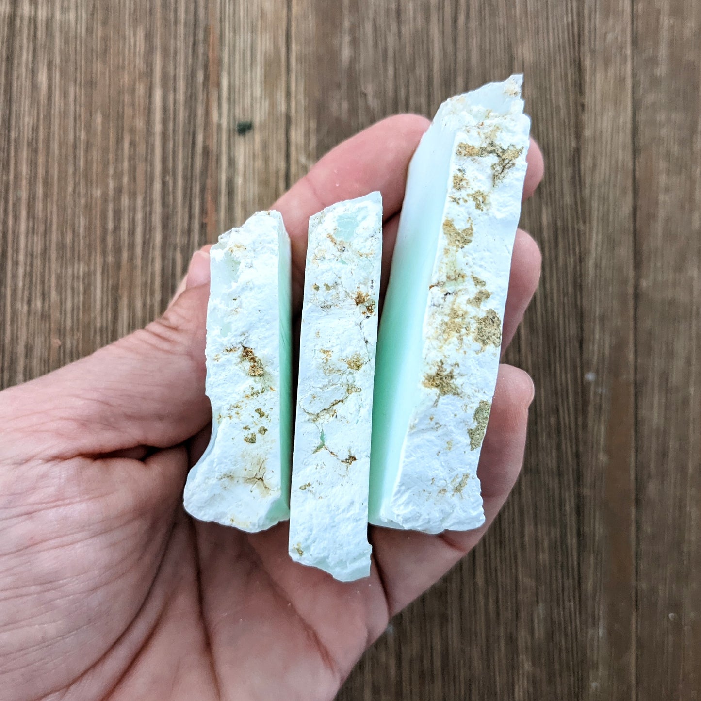 Chrysoprase Slices (Indonesia)
